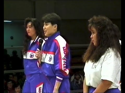 LLPW 1992年10月30日 東京・後楽園ホール 華激ルネッサンスIII ハーレー斉藤選手のご挨拶 background