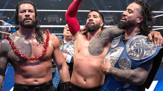 Roman Reigns Teams Up with The Usos: WWE Playlist backdrop