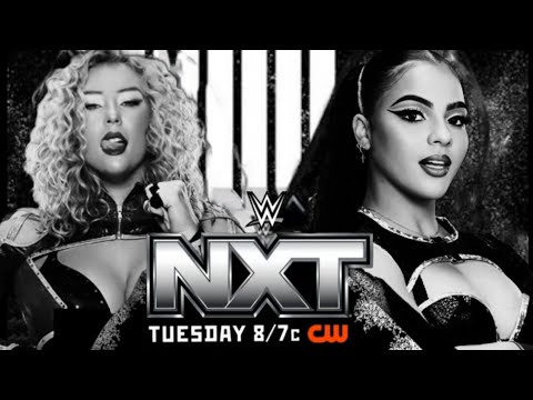 WWE 2K25 jaida Parker VS Nikkita lyons 