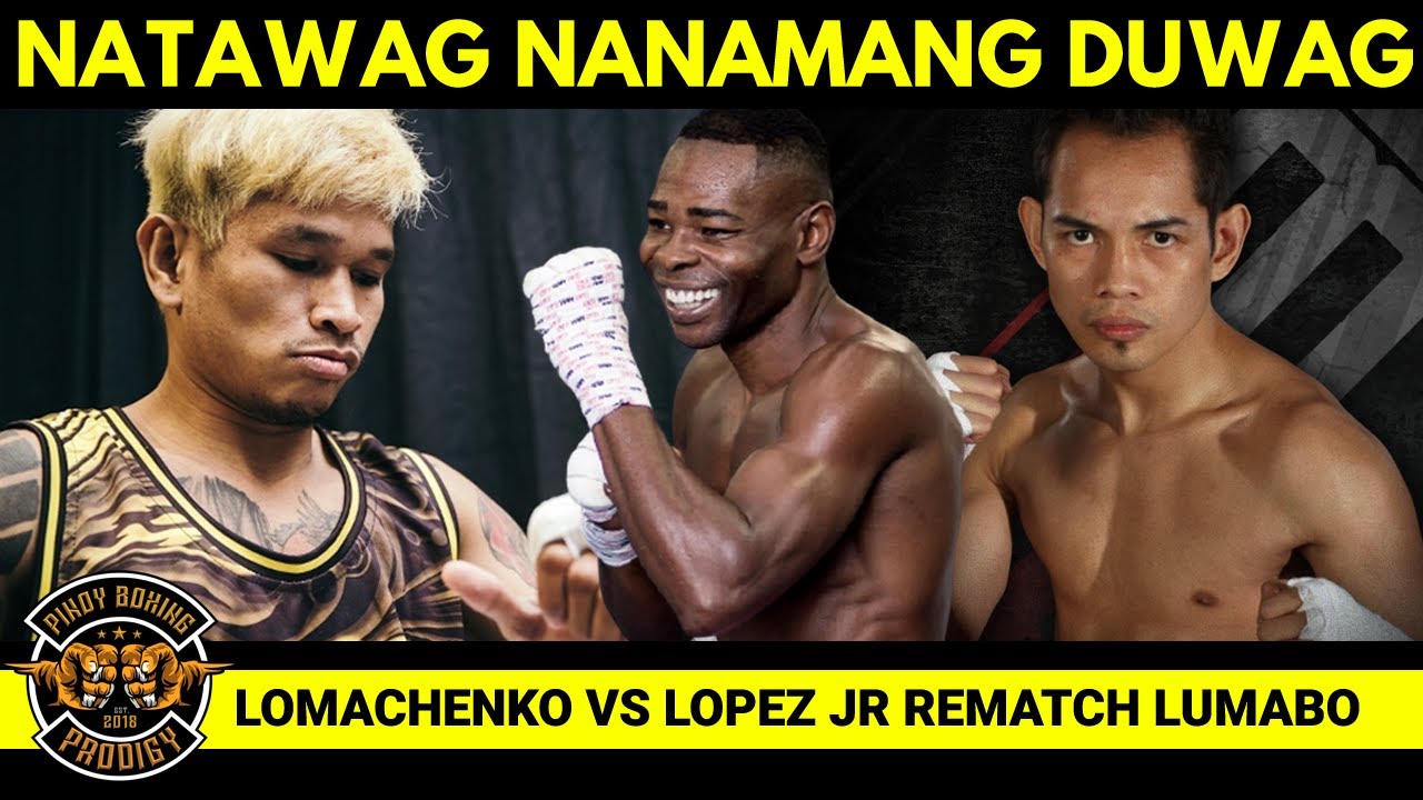 Casimero: Tapusin ko lang si El Chacal, sunod na si DUWAG | Lomachenko vs Lopez 2 mukhang LUMABO backdrop