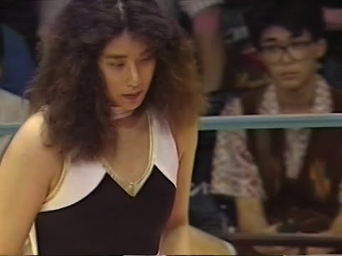 全日本女子プロレス 堀田祐美子 vs 西脇充子 ジャパングランプリ’90 準決勝 1990年6月17日 後楽園ホール background