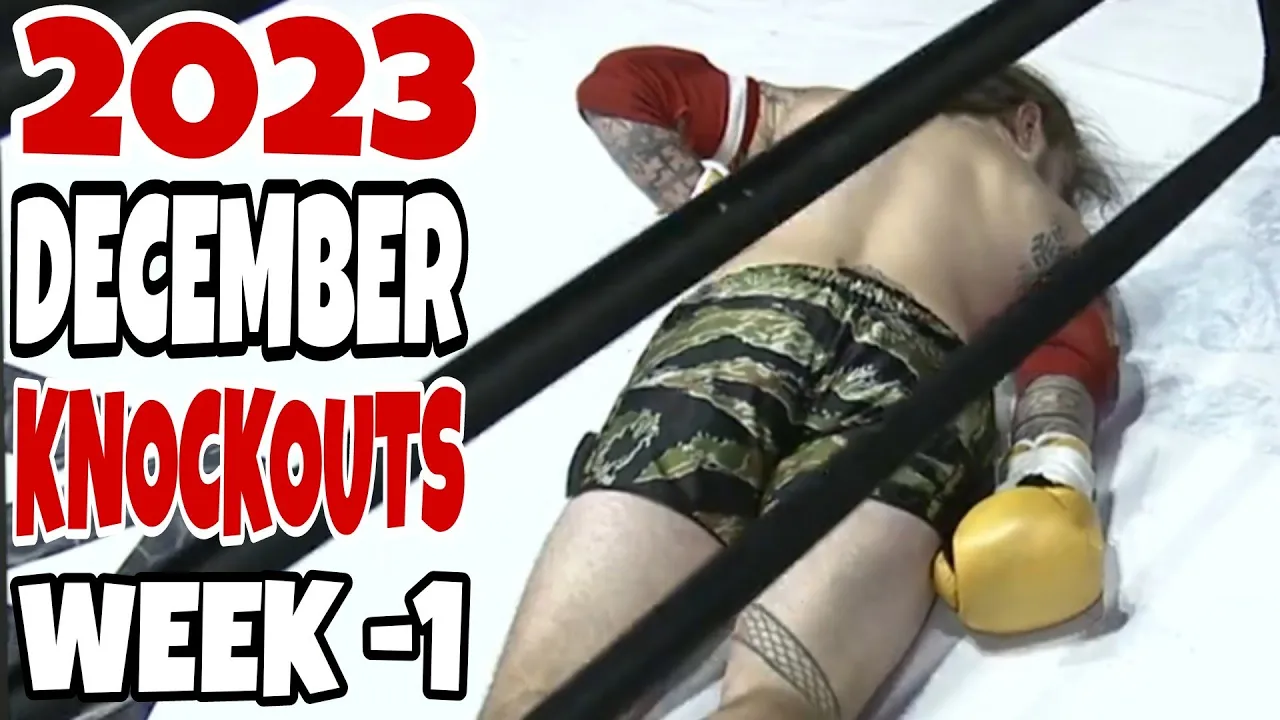 MMA & Boxing Knockouts I December 2023 Week 1 background