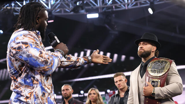 Oba Femi crashes Tony D’Angelo’s championship celebration: NXT highlights, Oct. 15, 2024