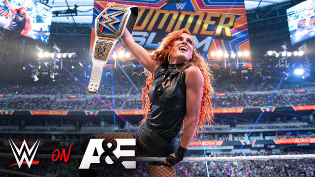 Becky Lynch makes jaw-dropping return against Bianca Belair: A&E Biography: Legends — Becky Lynch