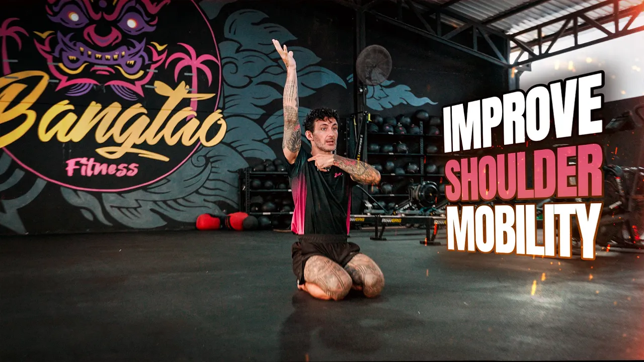 Mobility for Combat Sports | Shoulder Exercises to Improve Strength & Flexibilty with Anwar