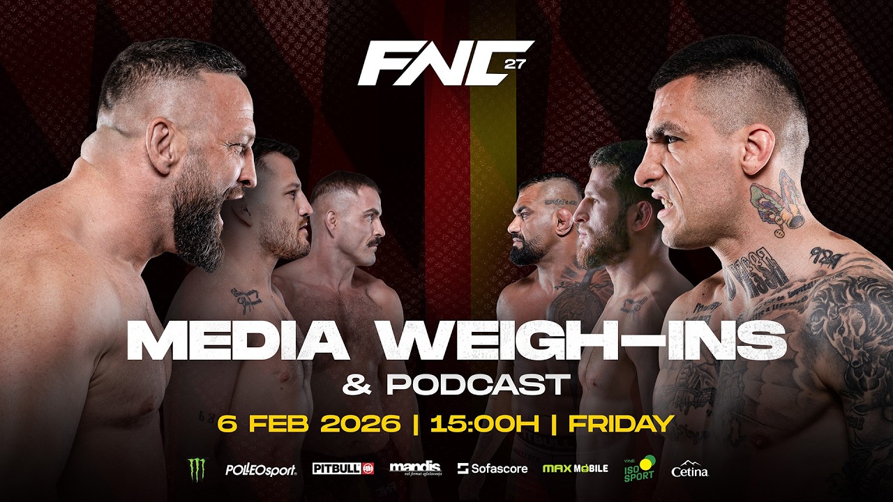 [LIVE] FNC 27 | MEDIA WEIGH INS & PODCAST | München