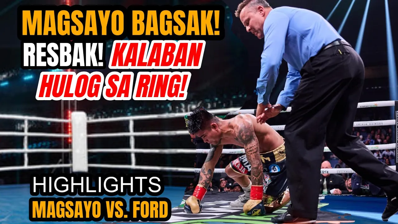 MAGSAYO vs FORD HIGHLIGHTS | MAGSAYO BAGSAK! BUMAWI KALABAN HULOG SA RING!