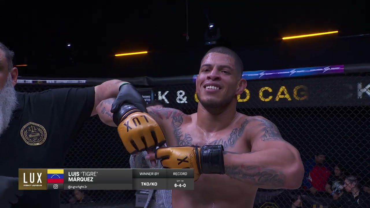 Final Explosivo: Luis “Tigre” Márquez noquea a David “Toquinho” Briones | LUX 049