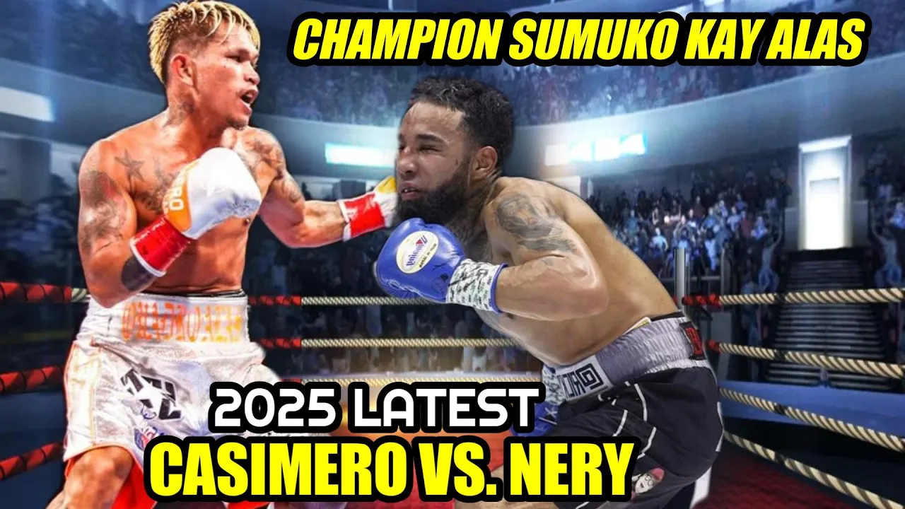 CASIMERO vs NERY LATEST 2025 | CHAMPION PINASUKO NI CASIMERO! background
