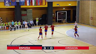 RESUMEN | Fútbol Sala femenino | España 8-0 Croacia 🔴 SEFUTBOL