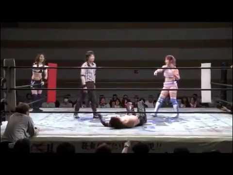 Risa Sera & Isami Kodaka Vs Miyako Matsumoto & Tatsuhiko Yoshino background