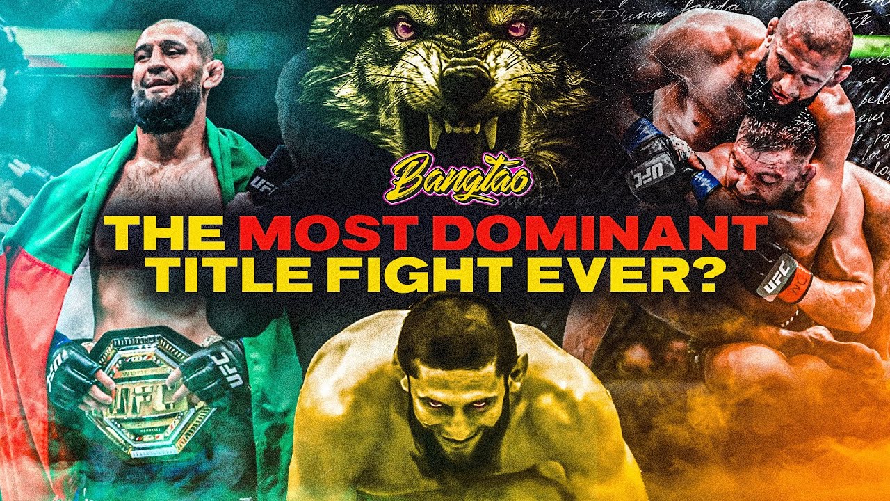 This Is How Khamzat Used His Wrestling to DOMINATE DDP