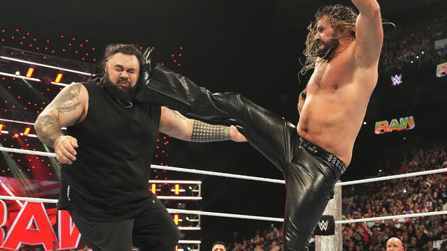 Seth “Freakin” Rollins and Bronson Reed engage in wild brawl: Raw highlights, Oct. 21, 2024