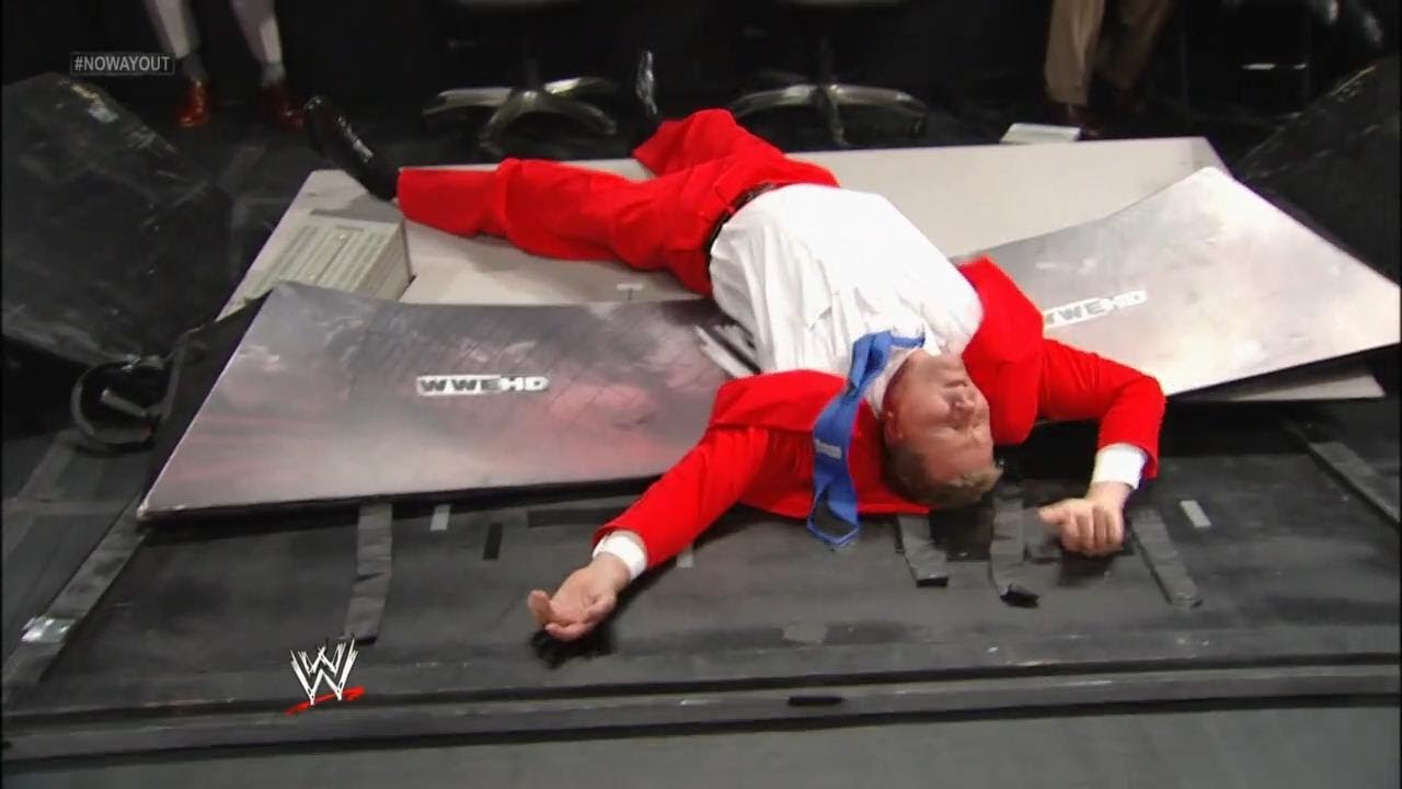WWE Ultimate Announce Table Moments background