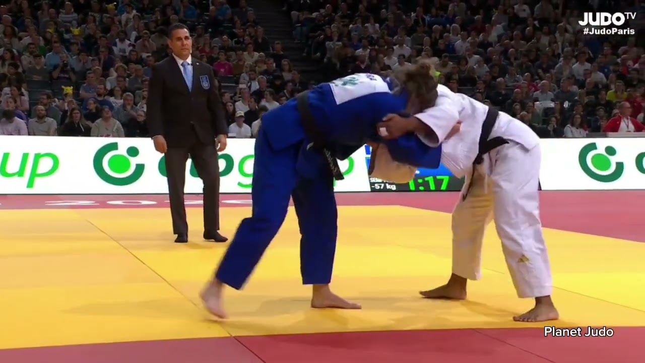 Sarah Leonie CYSIQUE 🇫🇷 🆚️ Chloe DEVICTOR 🇫🇷 | полуфинал/-57кг | Большой Шлем Париж 2026