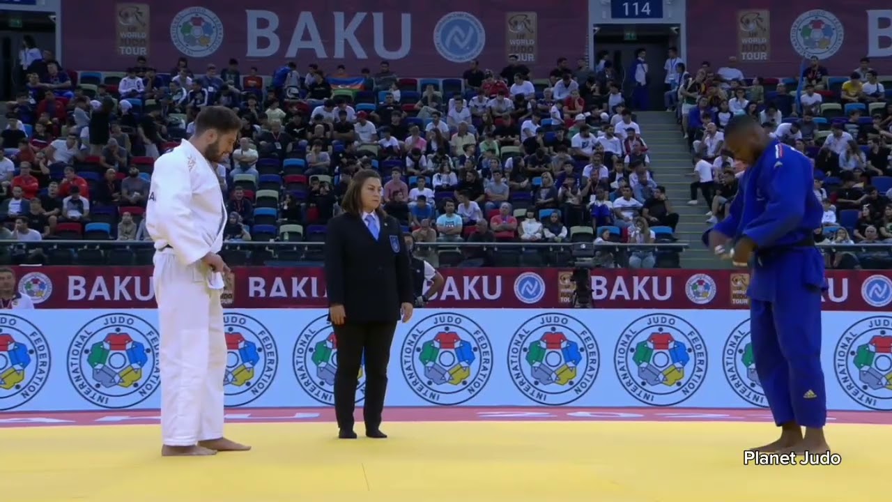 Nikoloz SHERAZADISHVILI 🇪🇦 🆚️ Aurelien DIESSE 🇨🇵 | 3 раунд/-100кг | Большой Шлем Баку 2023