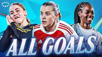 EVERY Women's Champions League Goal: Knockout Phase Play-Off 1st Leg