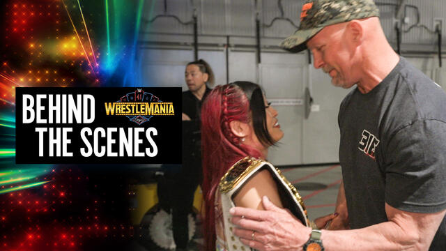 Behind the scenes of WrestleMania 41