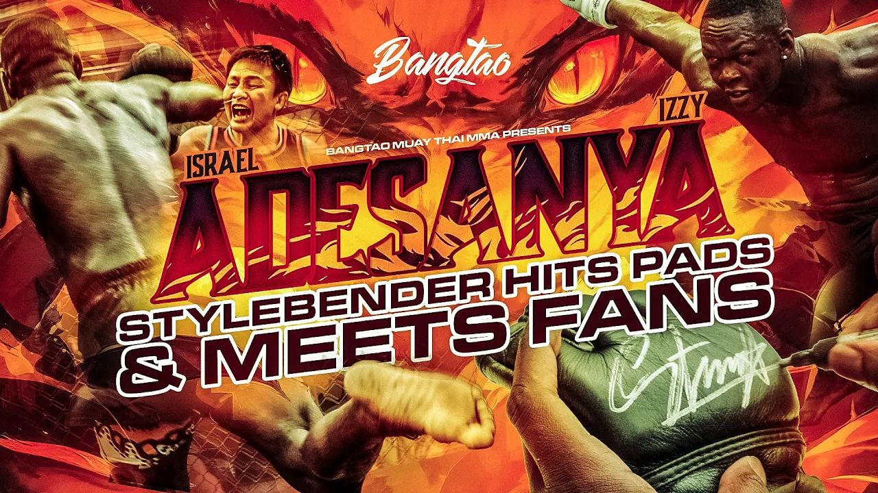 Israel 'The Last Stylebender' Adesanya at Bangtao | Day 1: Q&A + Meet & Greet + Open Workout