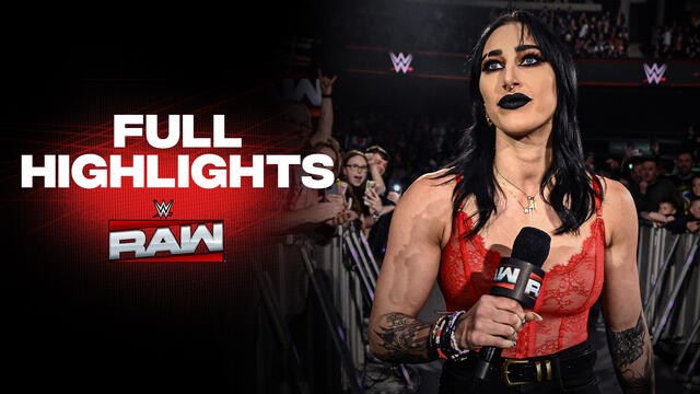Full Raw highlights: March 24, 2025 background