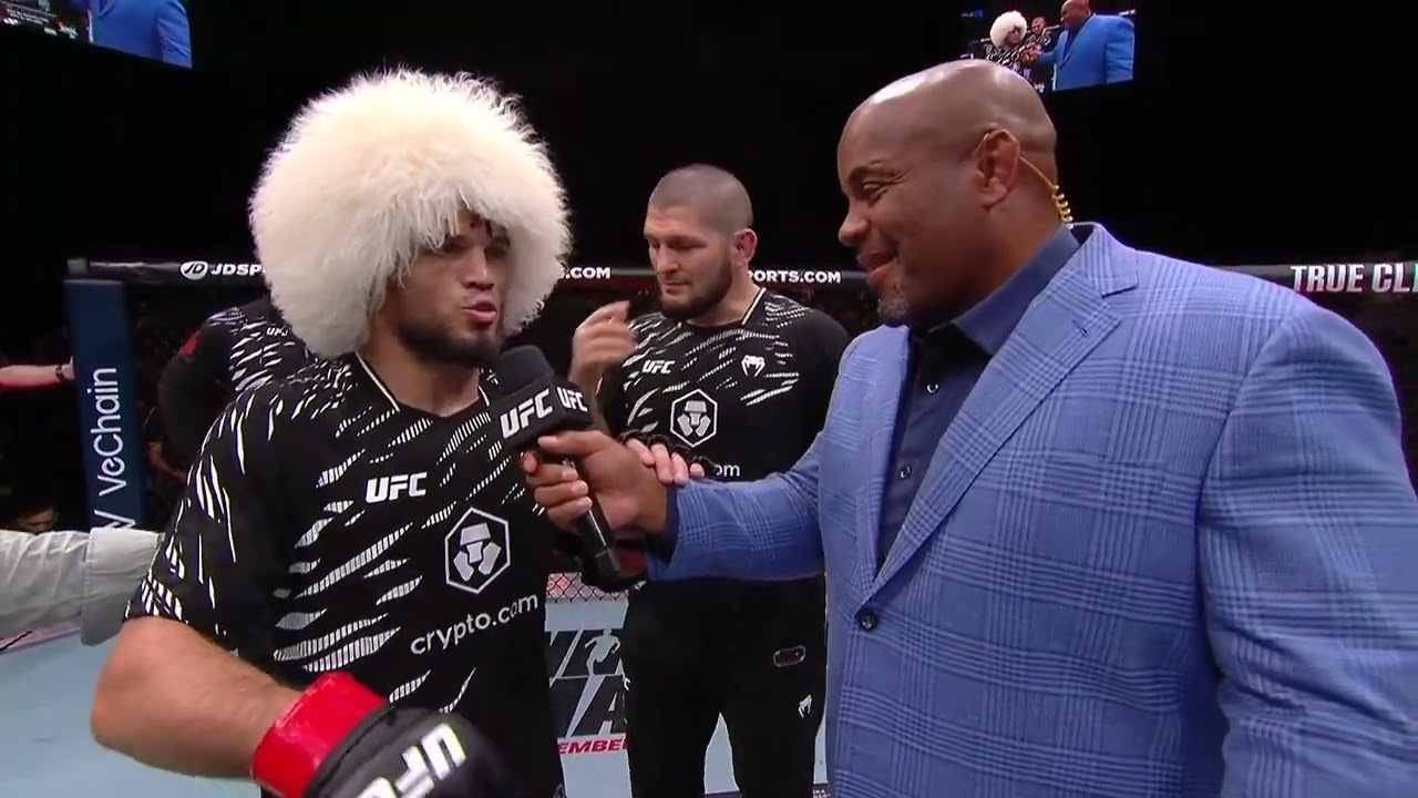 UFC 321: Умар Нурмагомедов - Слова после боя background