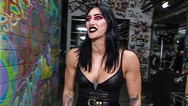 Rhea Ripley, Bianca Belair and IYO SKY brawl backstage: Raw highlights, March 17, 2025 background