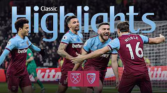 Mark Noble Leads Demolishing Job! ⚒️ | West Ham 4-0 Bournemouth | Classic Highlights