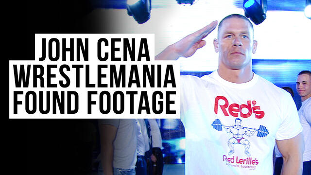 John Cena at WrestleMania like you’ve never seen before: From the WWE Vault background