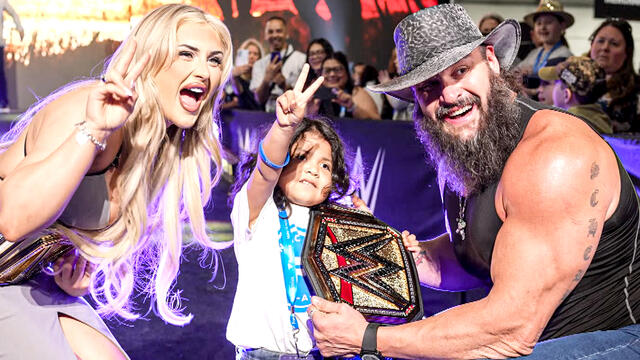 WWE impacts the Las Vegas Community ahead of WrestleMania 41 background