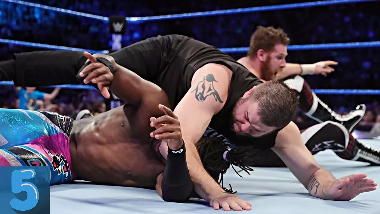 5 Unscripted Moments In WWE That Got Wrestlers In A Lot Of Trouble background