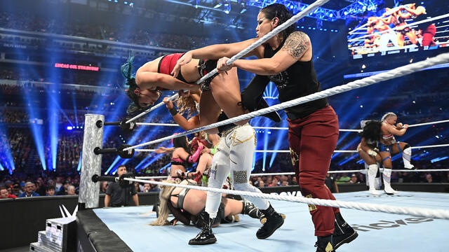 2025 Women's Royal Rumble Match: Royal Rumble 2025 highlights background