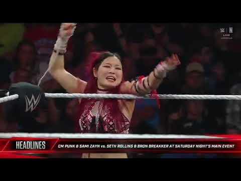 IYO SKY & Rhea Ripley vs. Roxanne Perez & Giulia