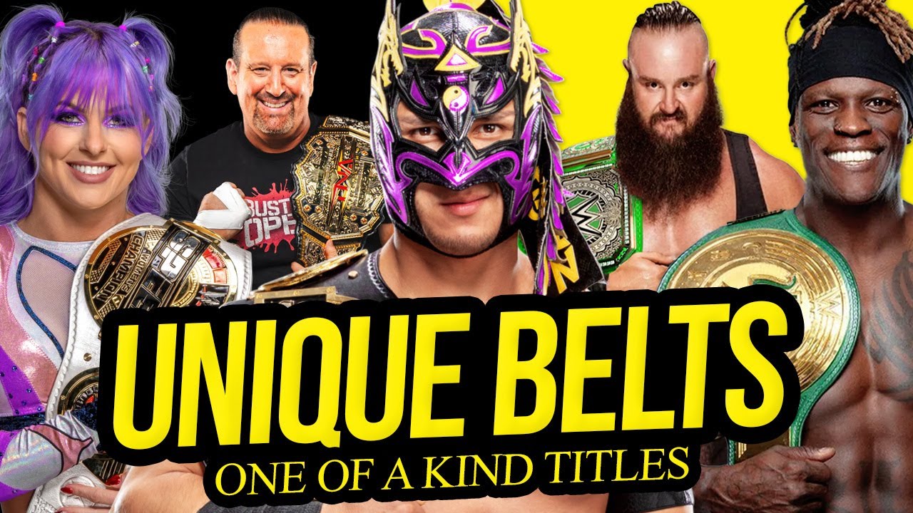 UNIQUE BELTS | One of a Kind Titles!