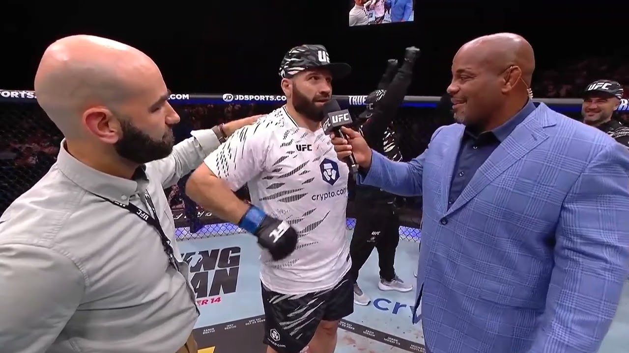 UFC 321: Азамат Мурзаканов - Слова после боя