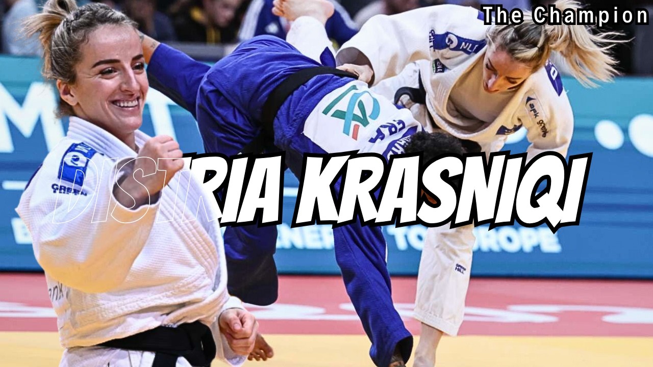 Nobody Could Stop Her!🔥 Distria Krasniqi’s GOLD Medal Run – Paris 2026🎯