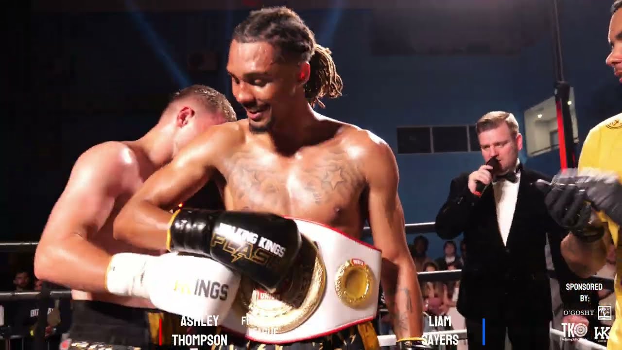 Ashley Thompson vs Liam Sayers | FULL FIGHT | FZM 2.0 | WBU INTERNATIONAL MIDDLEWEIGHT TITLE