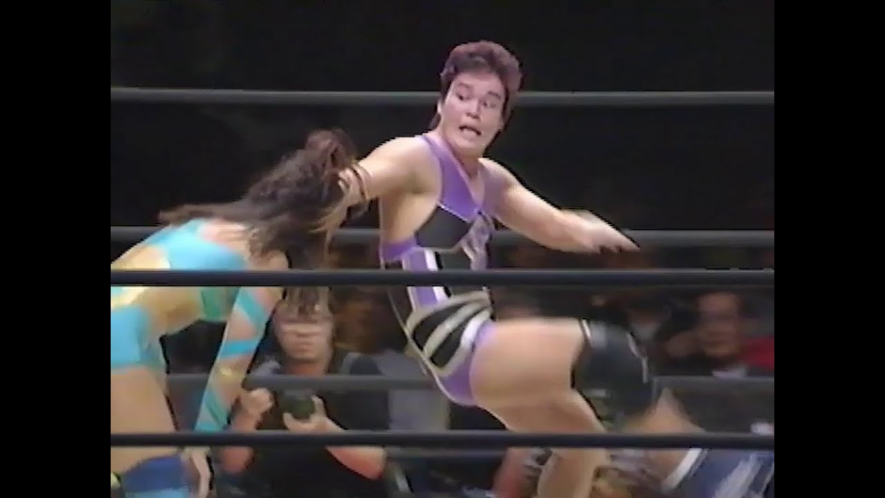 井上貴子、長谷川咲恵 vs 神取忍、紅夜叉 1993年10月9日 東京ベイNKホール