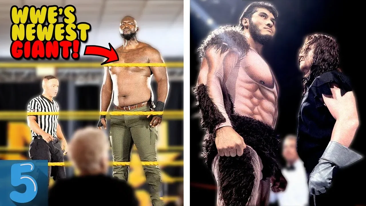 5 TALLEST GIANTS To Ever Step Foot In A WWE Ring (REAL Heights)