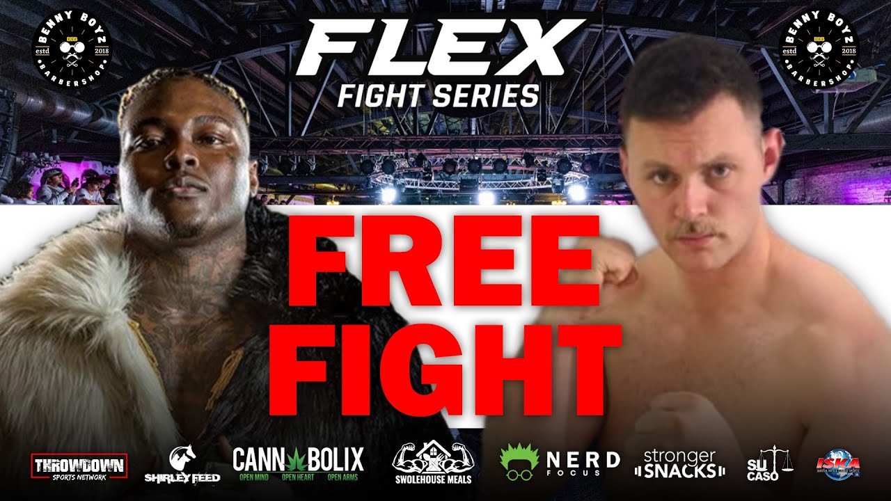 THE BIG PISSER!!! El-Shaddai Vanhoesen vs. Trenton Mouser | FREE FIGHT background