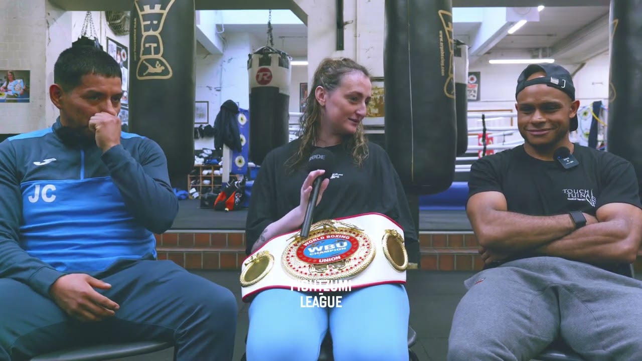 THE GLOVES ARE OFF with Lucy Campbell | Jonathan Curay and Kieton Saunders-Browne WBU Title Defence background