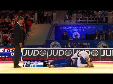 Takanori Nagase vs Loic Pietri World Judo Championships 2015 - Astana