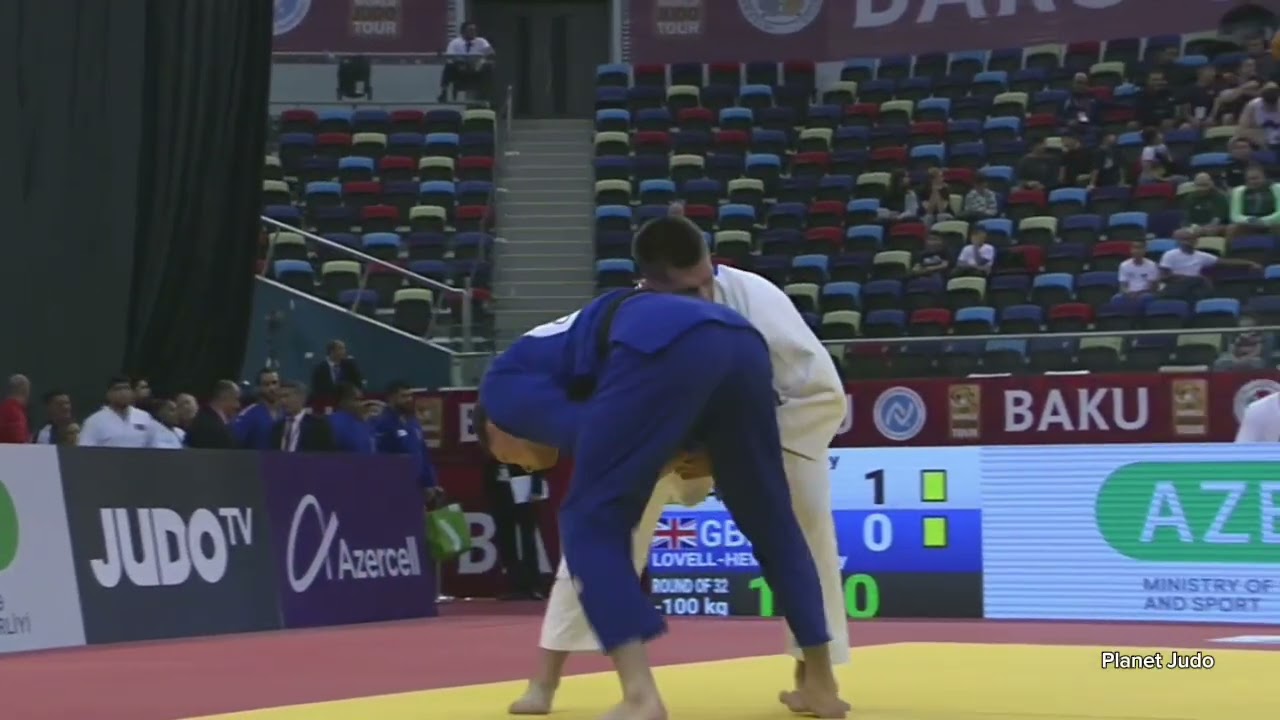 Matvey KANIKOVSKIY 🇷🇺 🆚️ Harry LOVELL-HEWITT 🇬🇧 | 2 раунд /-100кг | Большой Шлем Баку 2023