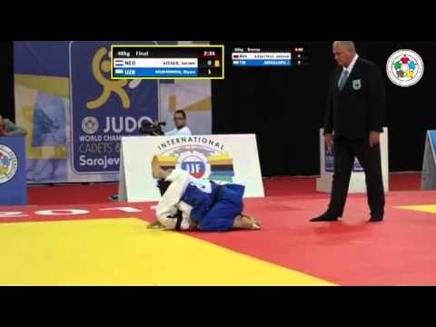 Diyora Keldiyorova vs Jorien Visser World Championship Cadets 2015