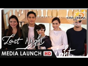 Last Night Media Launch Last Night