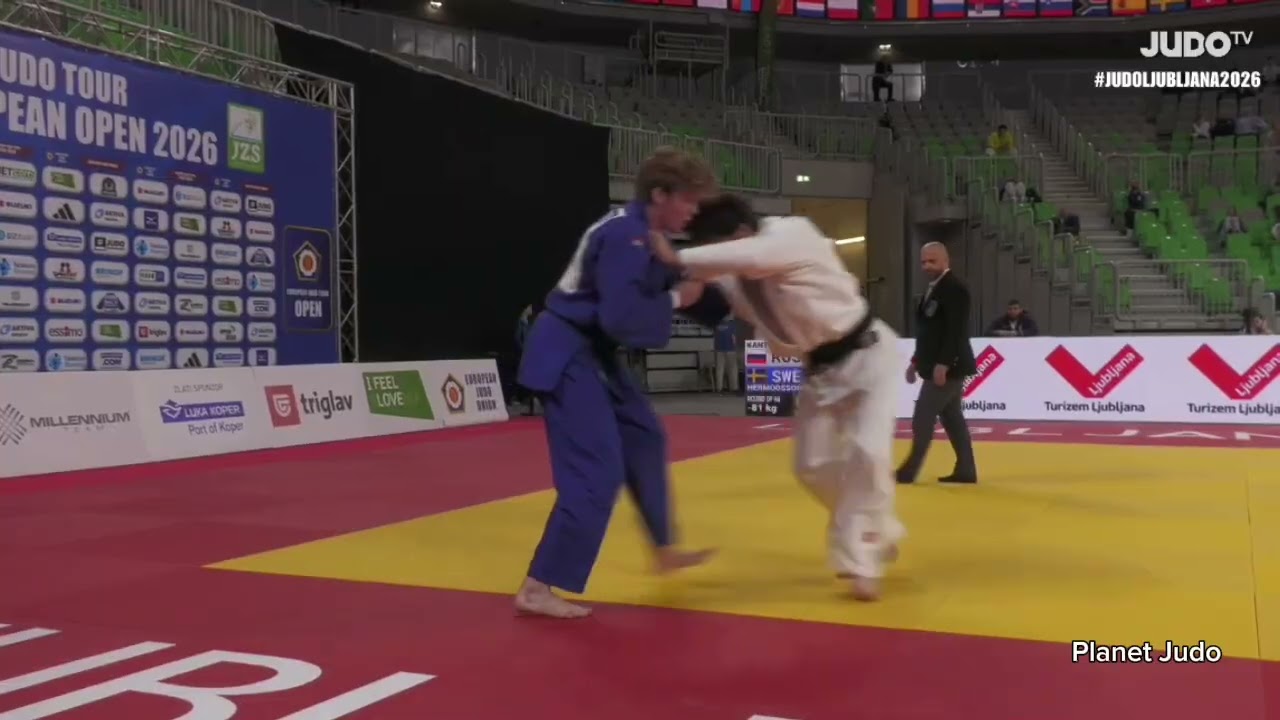 Abu-Bakr KANTAEV 🇷🇺 🆚️ Olof HERMODSSON🇸🇪 | 1/32финала /-81кг | Кубок Европы 2026 в Любляне 🇸🇮