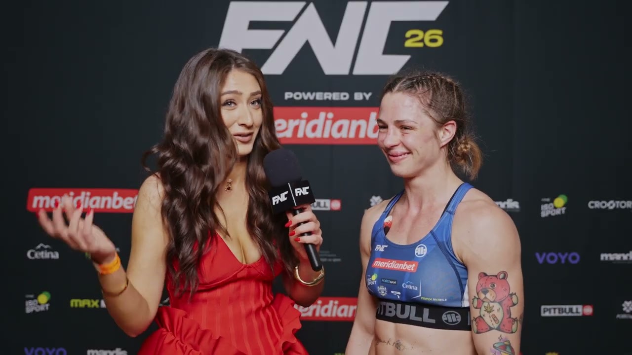 SARA LUZAR SMAJIĆ | POST FIGHT INTERVIEW | FNC 26 Powered by Meridian | Podgorica