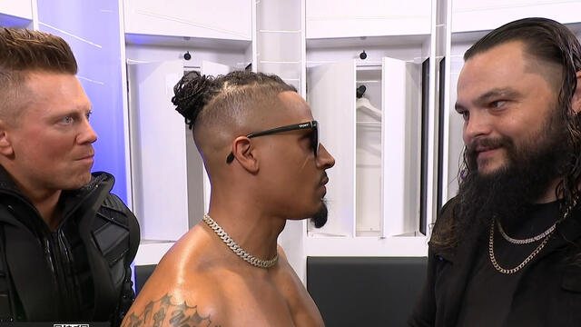 Bo Dallas warns The Street Profits and Melo Don’t Miz: SmackDown highlights, Aug. 29, 2025 background