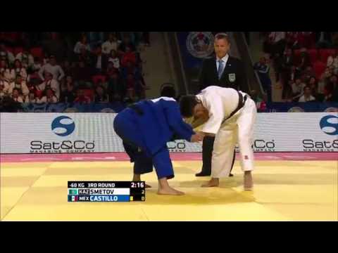 Yeldos Smetov vs Nabor Castillo World Judo Championships 2015 - Astana background