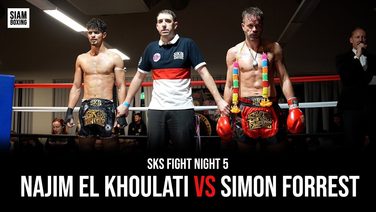 Najim El Khoulati vs Simon Forrest - SKS Fight Night 5 background