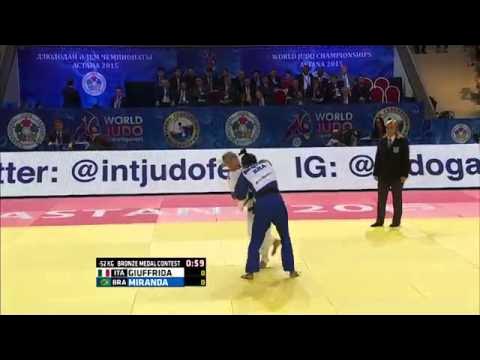 Erika Miranda vs Odette Giuffrida World Judo Championships 2015 - Astana background